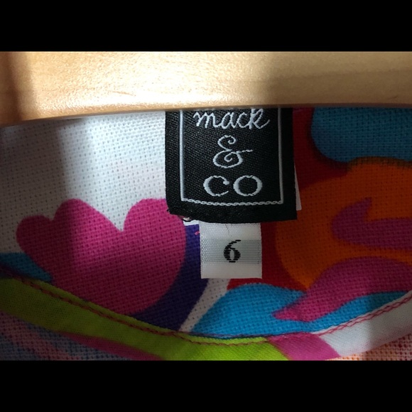 Mack & Co Tropical Kids Jacket Size 6 - Picture 5 of 6